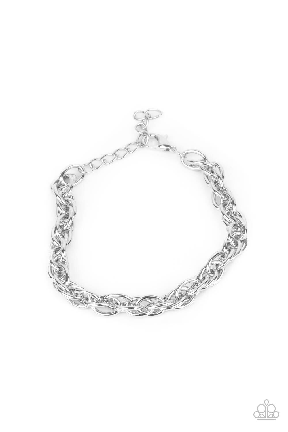 Executive Exclusive Paparazzi-Jewelry, Silver - Bracelet.