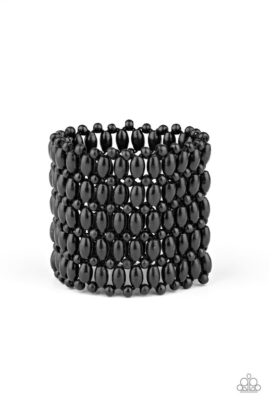 Paparazzi-Jewelry, Way Down In Kokomo - Purple, Black, Orange-Bracelets