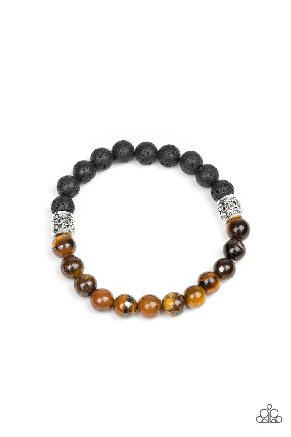 Paparazzi-Jewelry, Take It Easy - Urban, Brown Bracelet For Men