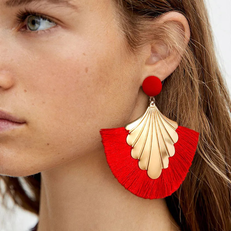 Fashion tassel earrings