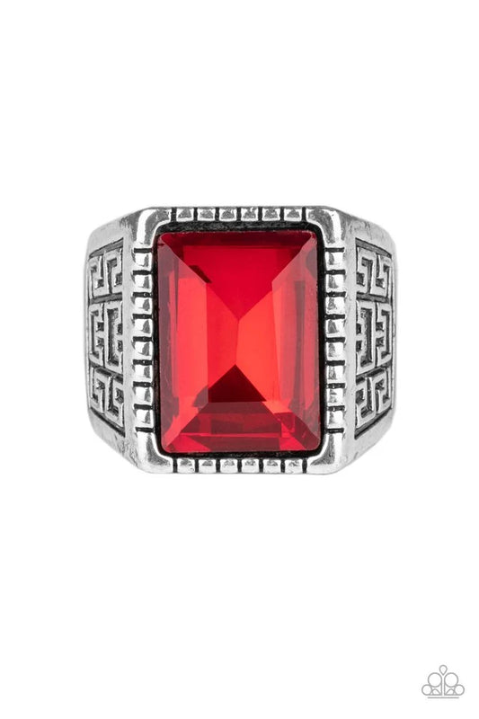 Winning Altitude Jewelry, Red Ring.
