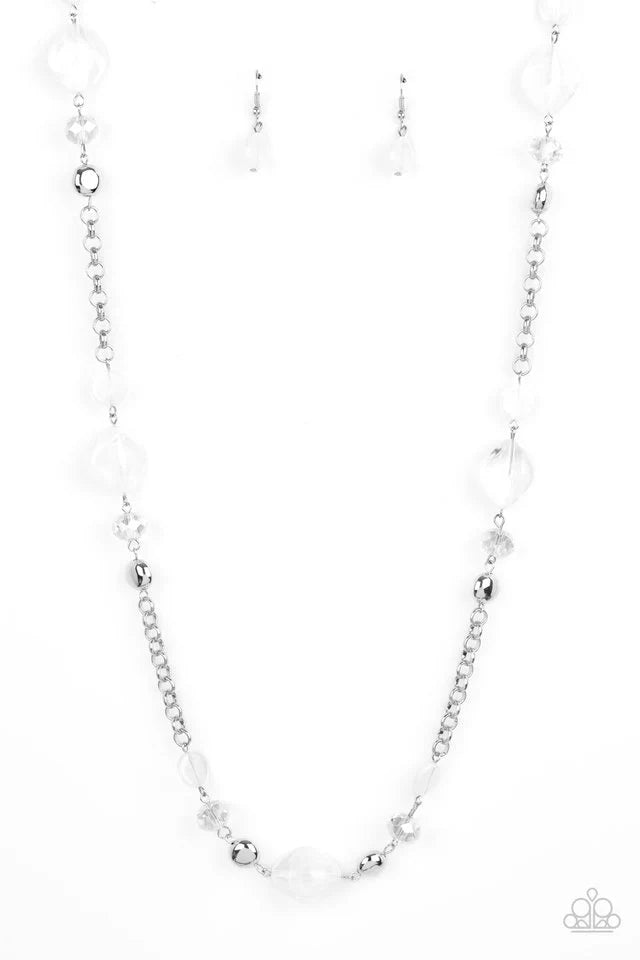 Light-Scattering Luminosity - White Necklace.