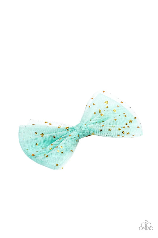 Twinkly Tuille Green Hair Clip.