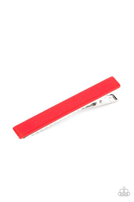 Prettiest Patriot white, red, brown Hair-Clips.