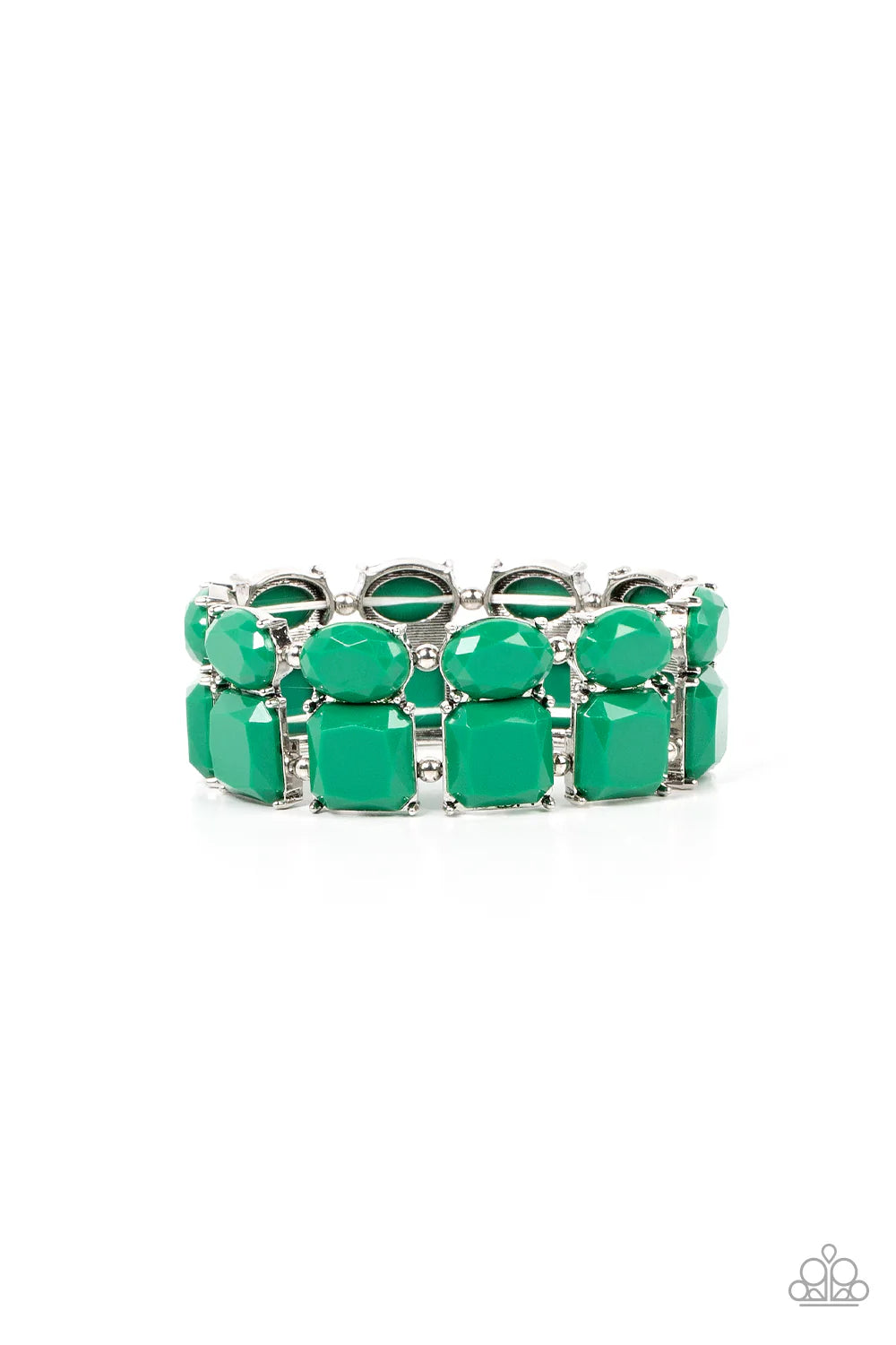 Don't Forget Your Toga Green, Navy Bracelets