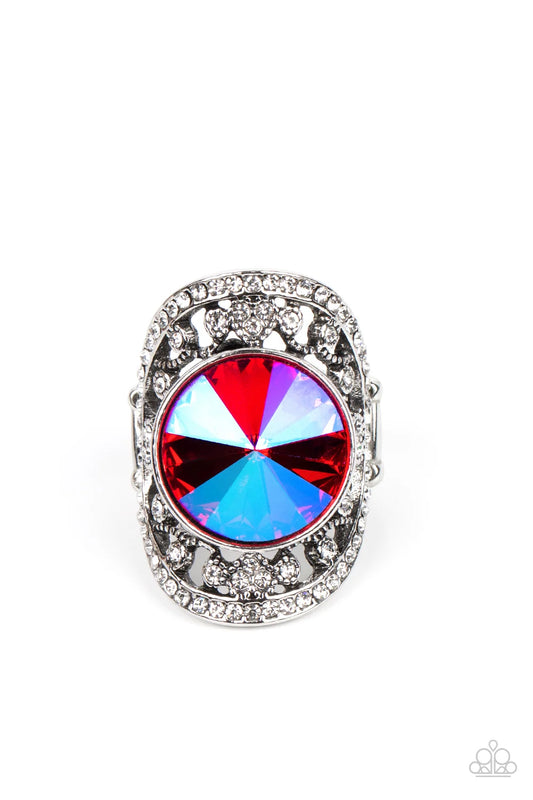 Galactic Garden Jewelry, Pink Ring.