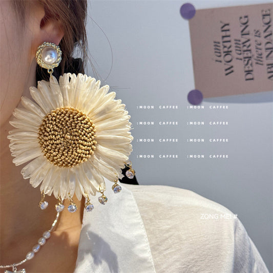 Exaggerated Personality And Vacation Earrings.