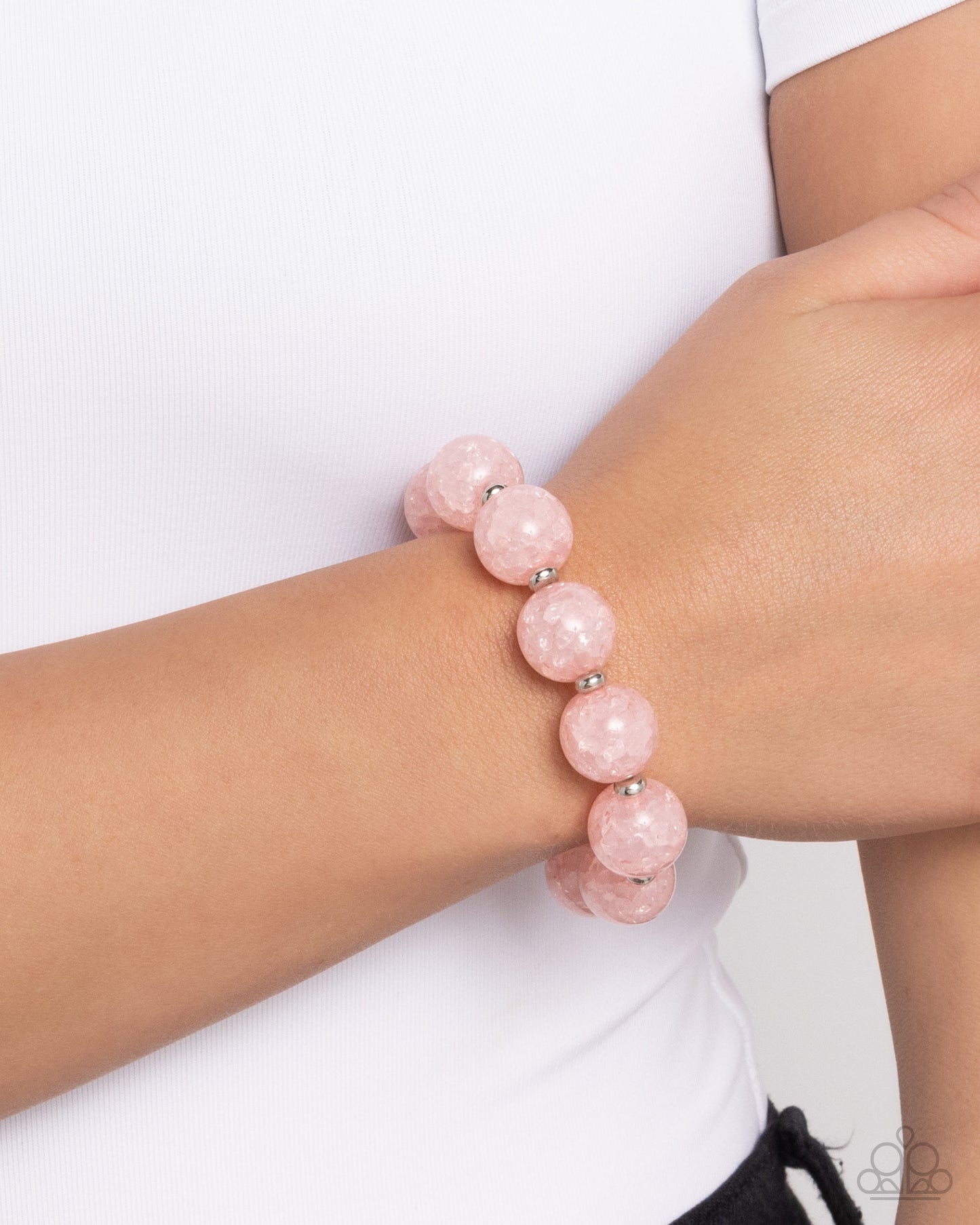 Pretty Persuasion - White, purple-Bracelets