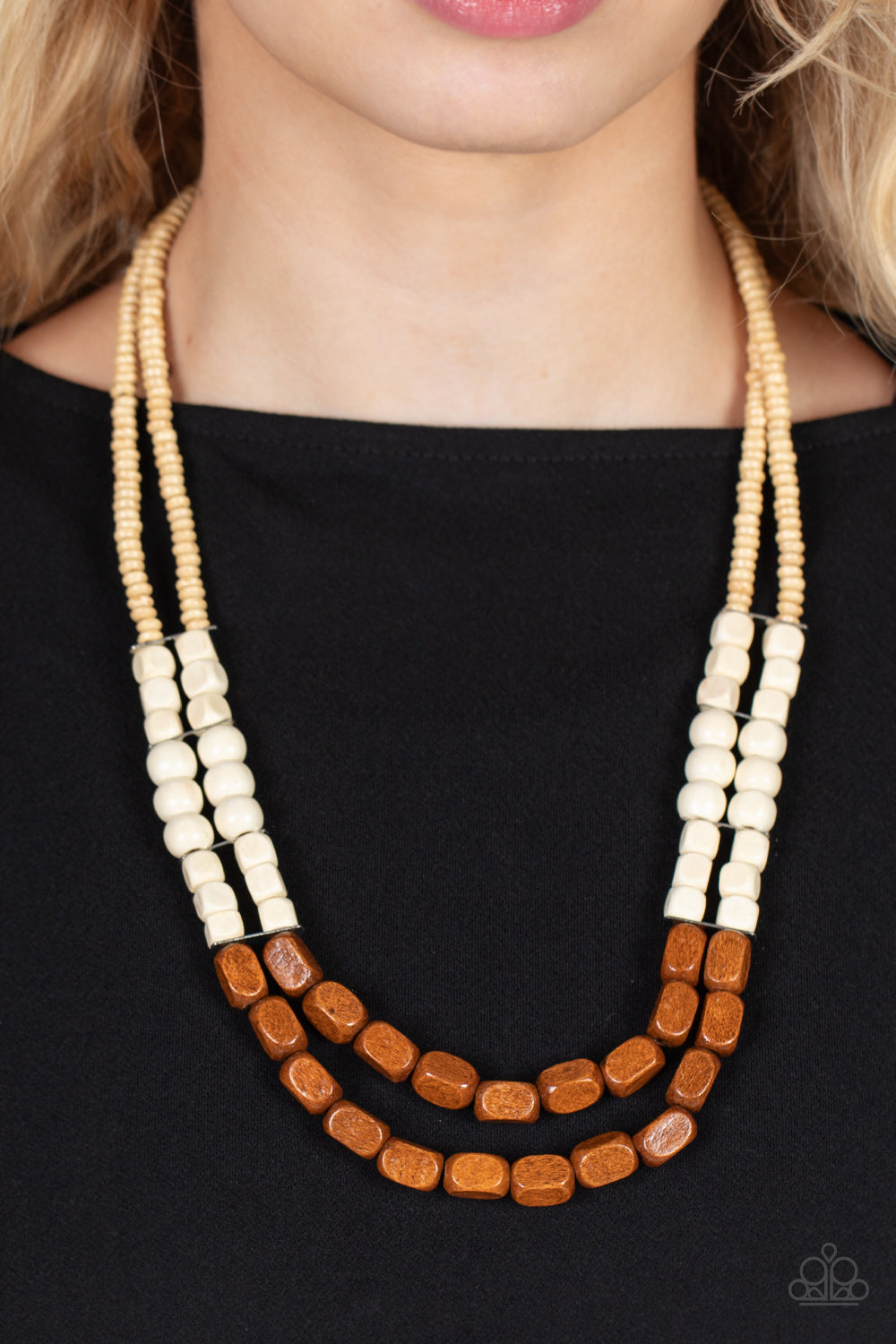 Bermuda Bellhop Wood-Necklaces'