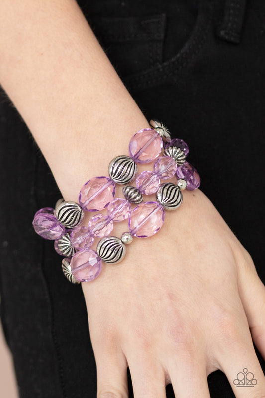 Crystal Charisma Purple Bracelet.