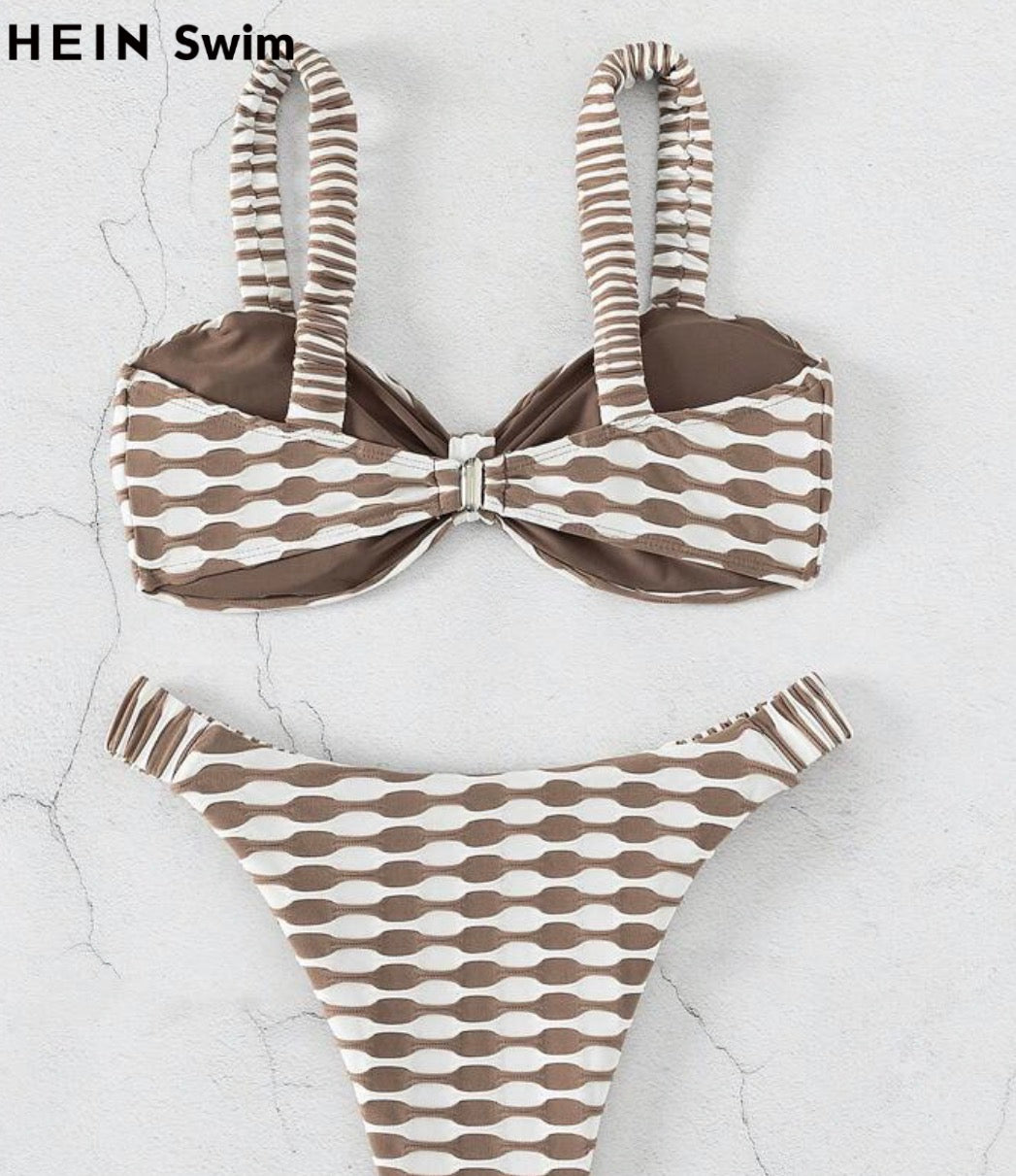 SHENHE Women's 2 Piece Swimsuit High Cut Knot Iceland.