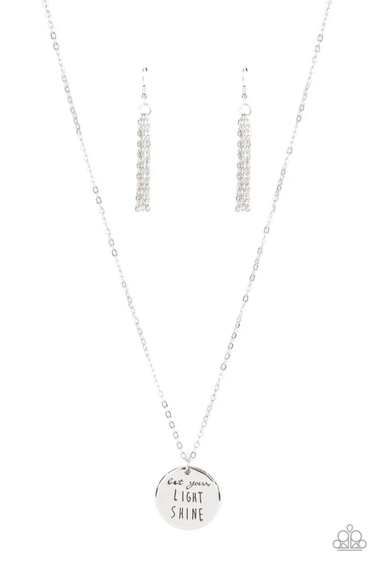 Light It Up Jewelry, silver - necklace.