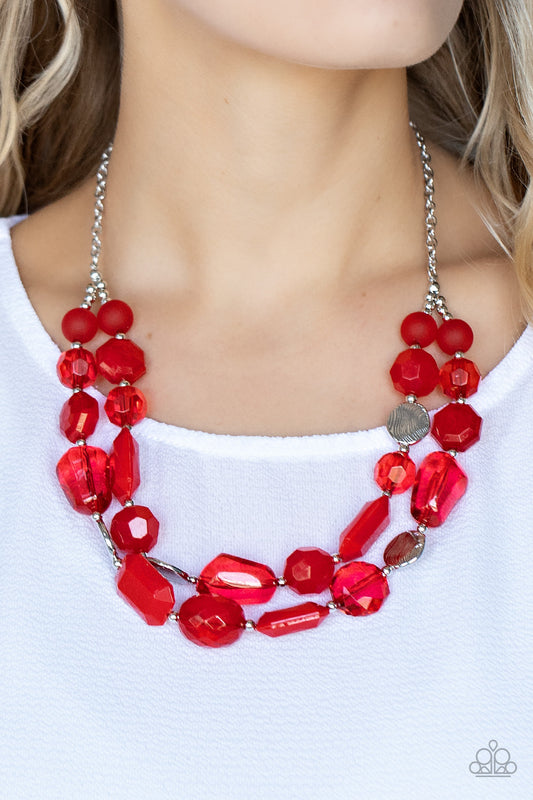 Oceanic Opulence Jewelry Pink, Red Necklaces