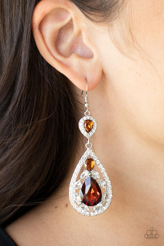 Posh Pageantry Earrings.