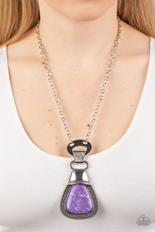 Rodeo Royale Purple Necklace