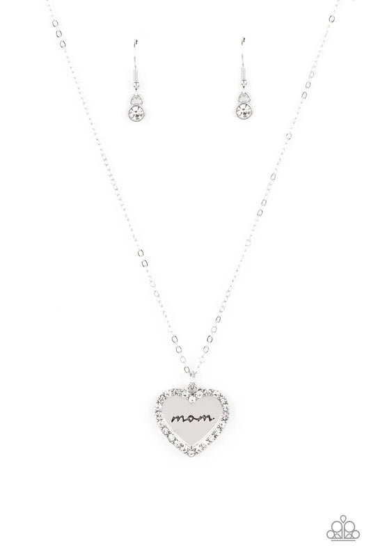 The Real Boss jewelry- white necklace.