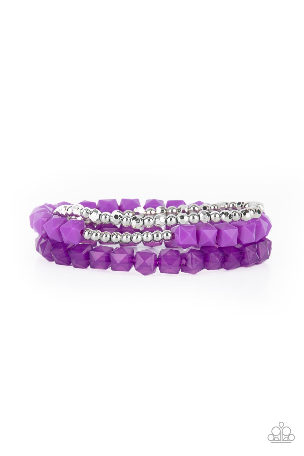 Vacay Vagabond pink, purple bracelets