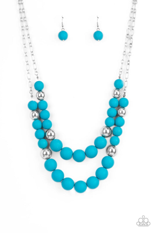 Vivid Vanity Green, Blue Necklaces