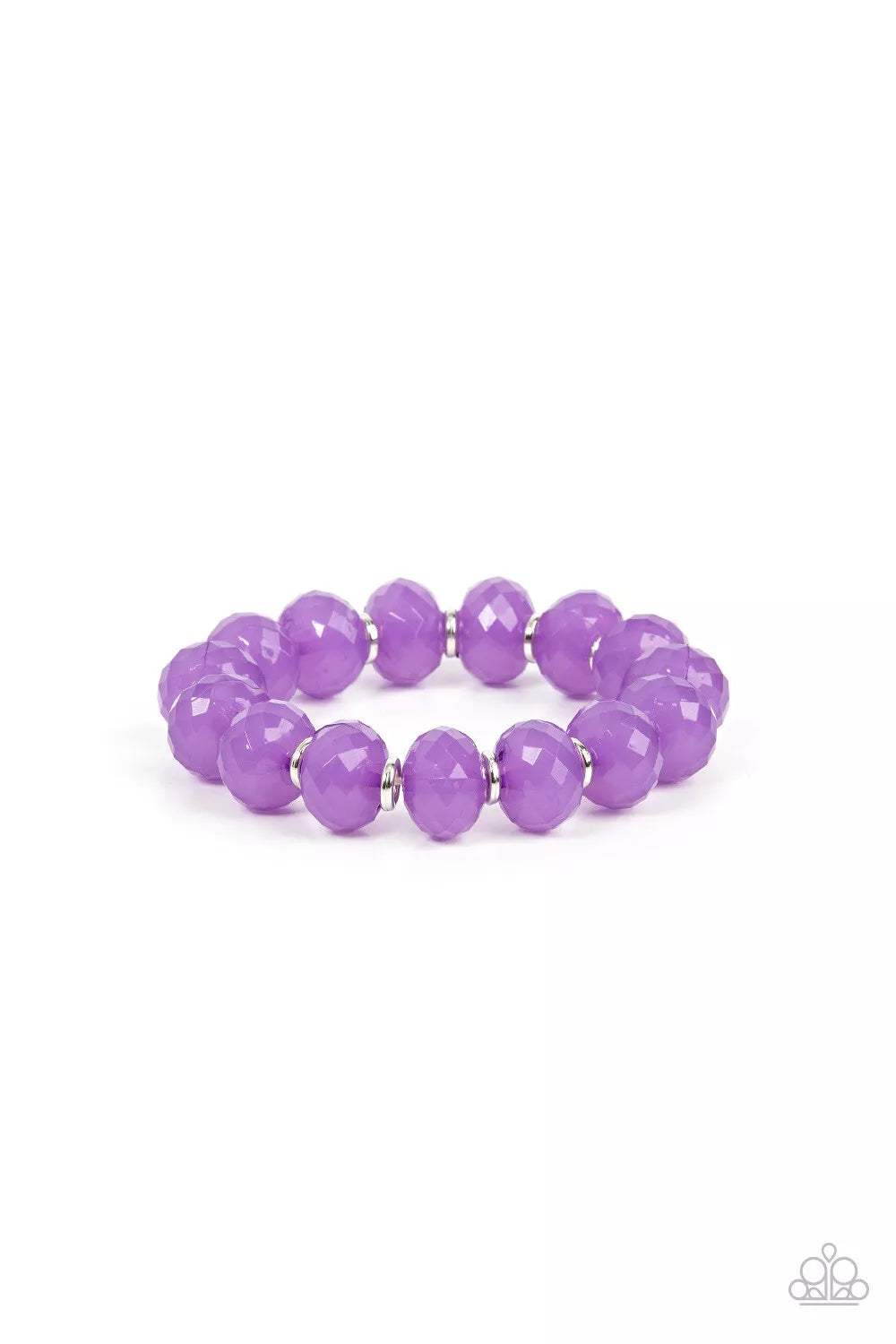 Pretty Persuasion - White, purple-Bracelets