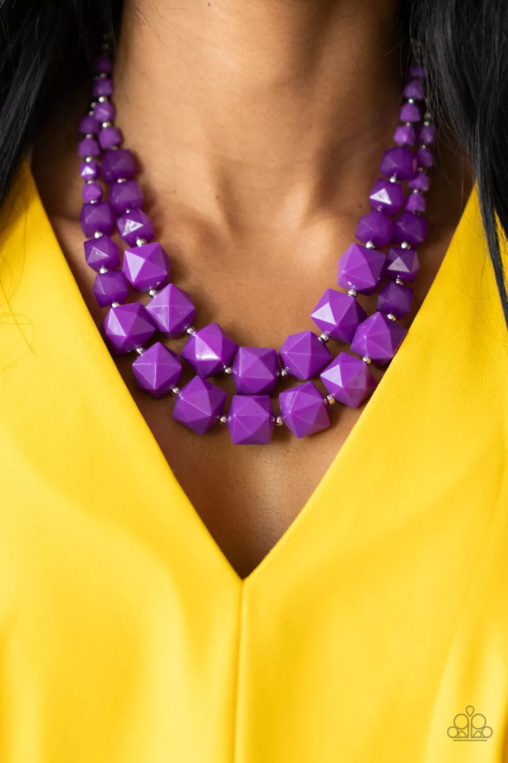 Summer Excursion - Purple, Orange, Yellow-Necklaces