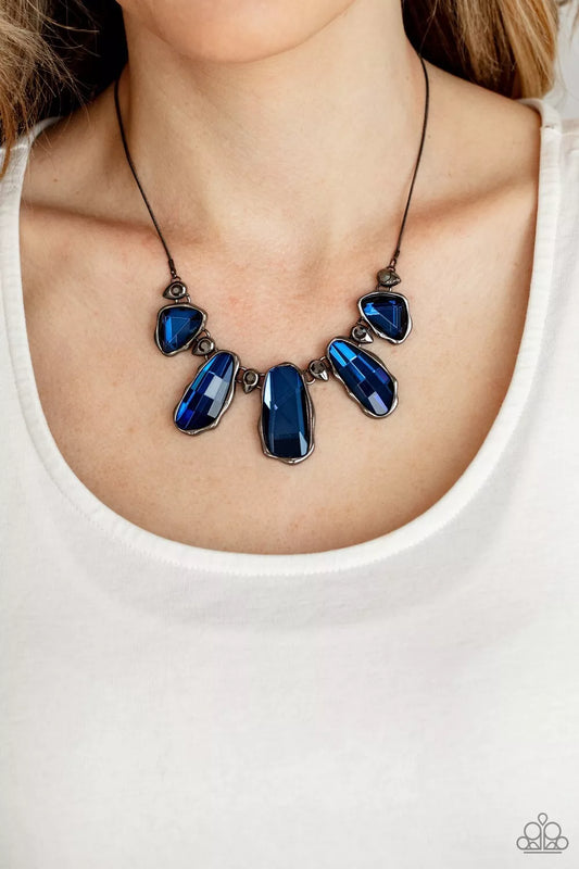 Cosmic Cocktail - Blue-Necklaces