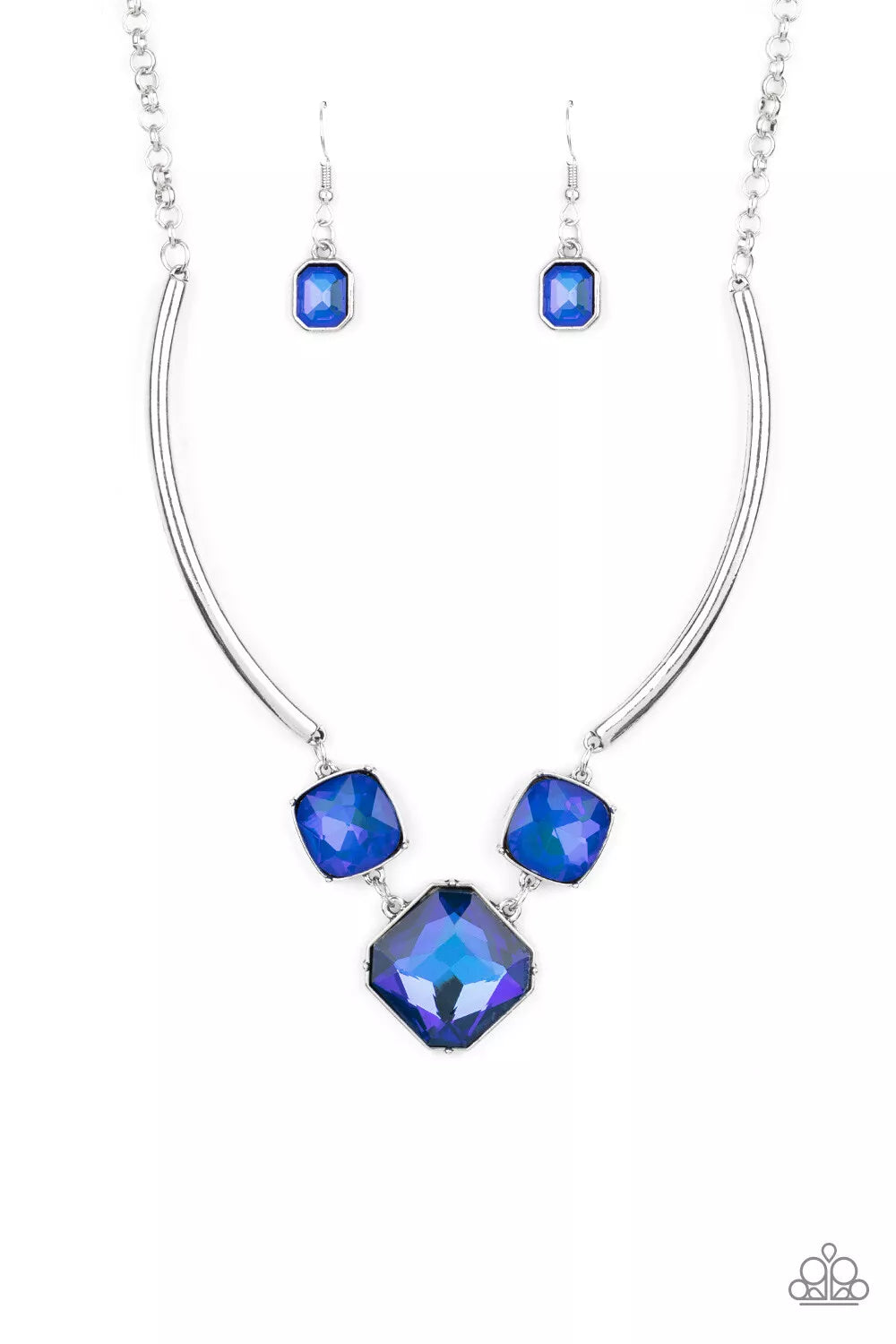 Divine Iridescence - Blue - Necklace
