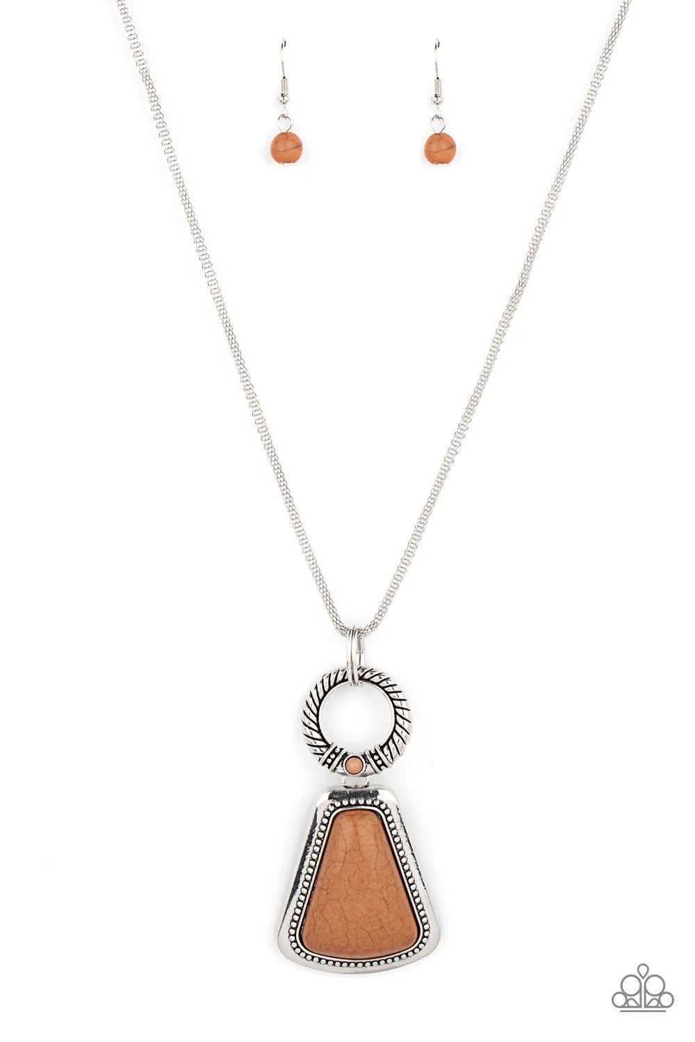 Stone Prairies Necklace Paparazzi-Accessories Jewelry.