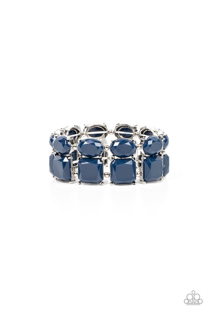 Paparazzi Jewelry  Don't Forget Your Toga Green, Navy Bracelets
