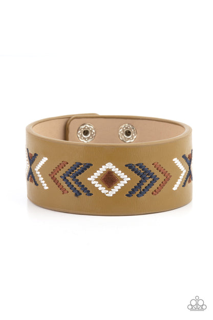 Paparazzi-Jewelry, Glamp Champ - Pink, Blue, Multi Urban-Bracelets.