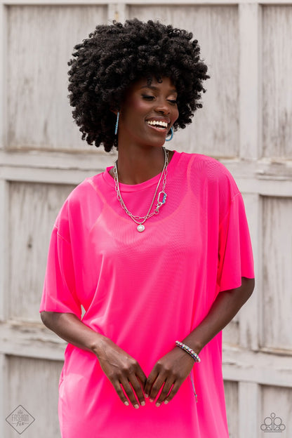 Paparazzi-Jewelry, Fashion-Fix Sunset Sightings Necklace-Set September 2023.