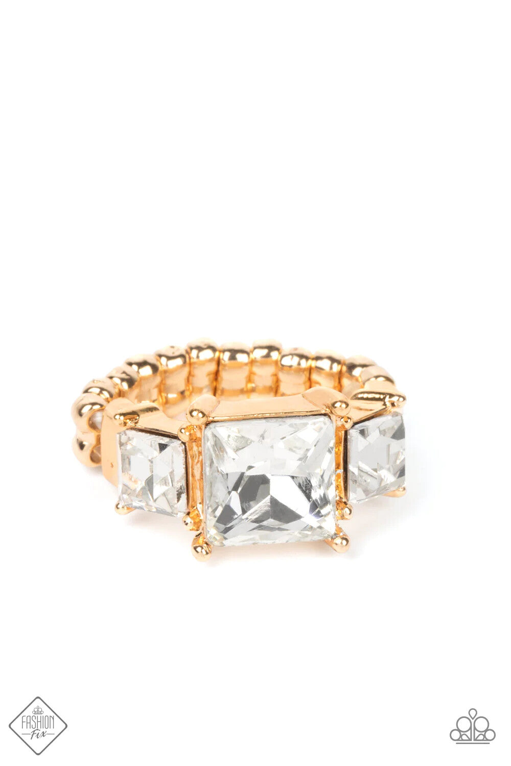Paparazzi -Jewelry, Magnificent Musings Gold Fashion-Fix-Set.