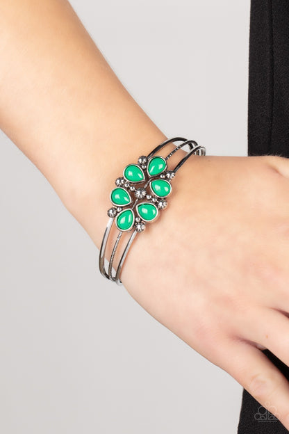 Taj Mahal Meadow Green, Paparazzi-Jewelry Bracelets.
