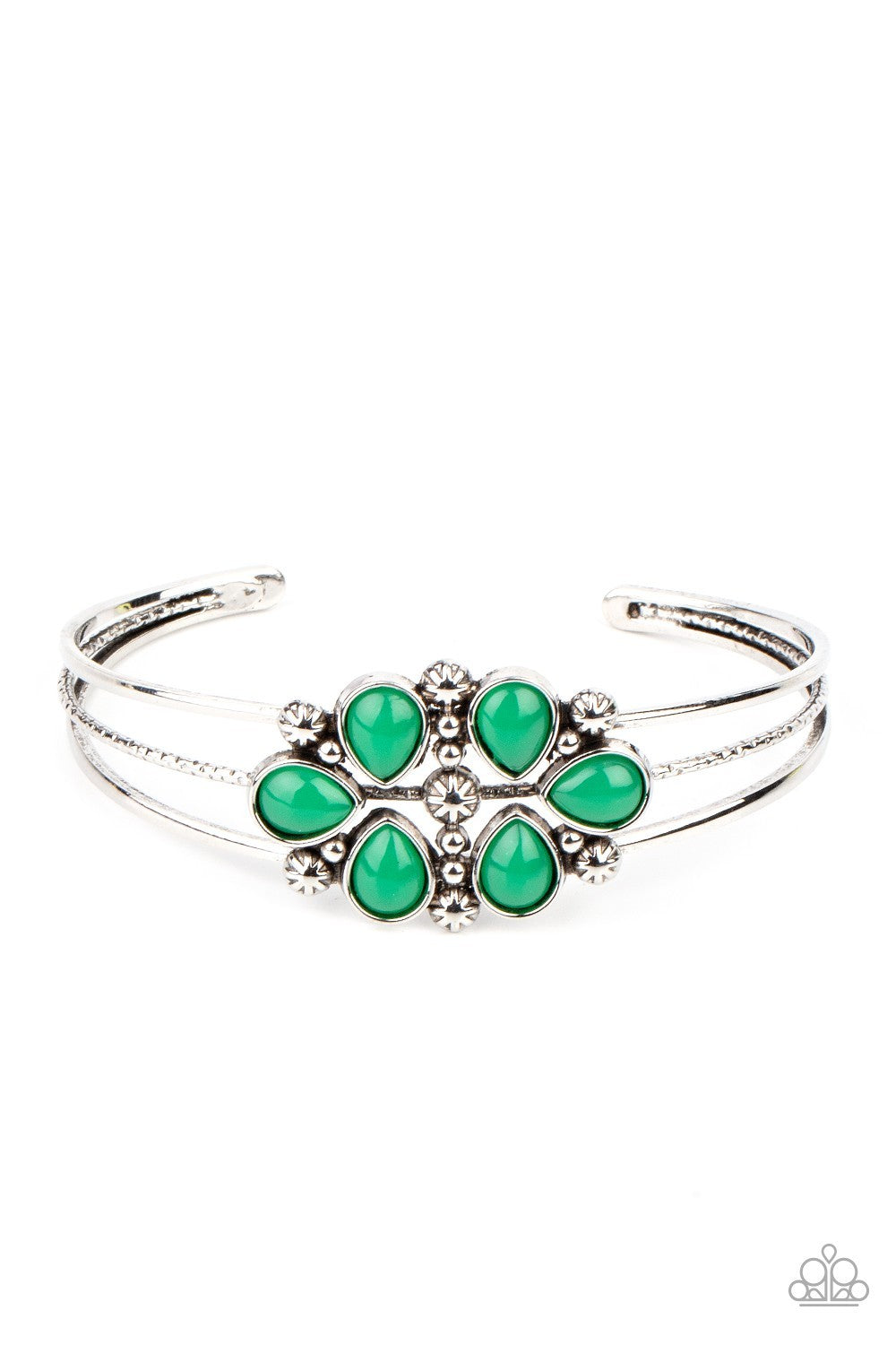 Taj Mahal Meadow Green, Paparazzi-Jewelry Bracelets.