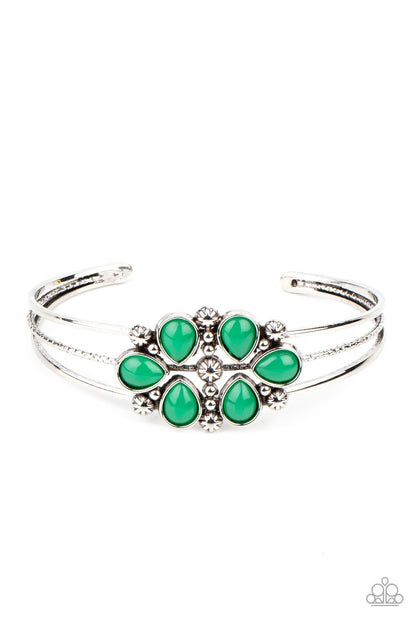 Taj Mahal Meadow Green, Paparazzi-Jewelry Bracelets.