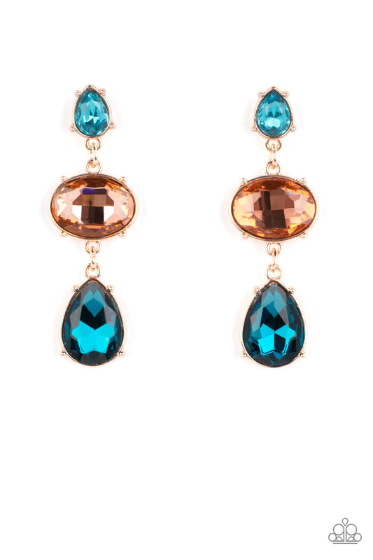 Paparazzi-Jewelry, Royal Appeal Multi - Earrings