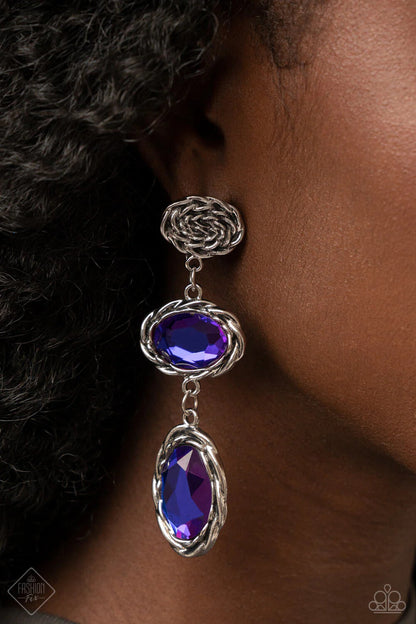 Regal Renaissance Blue Fashion-Fix Paparazzi Necklaces-Set