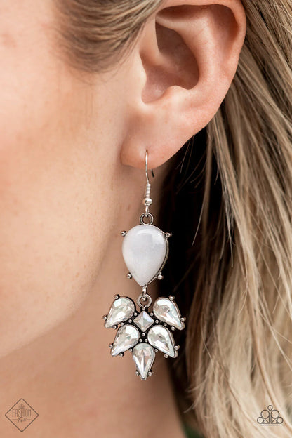 Paparazzi -Jewelry, White Fashion-Fix Necklaces-Set