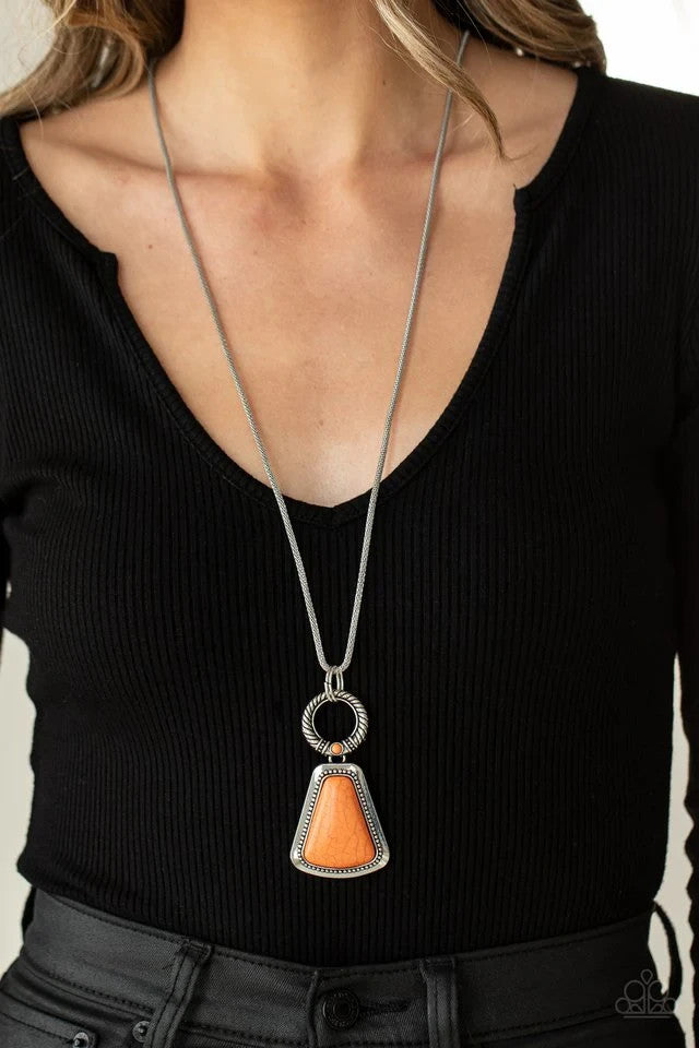 Stone Prairies Necklace Paparazzi-Accessories Jewelry.