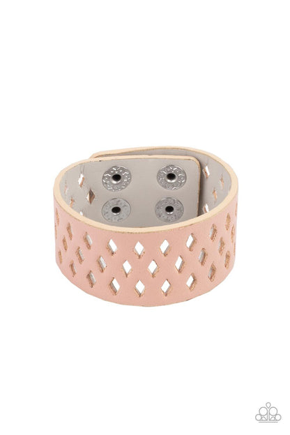Paparazzi-Jewelry, Glamp Champ - Pink, Blue, Multi Urban-Bracelets.