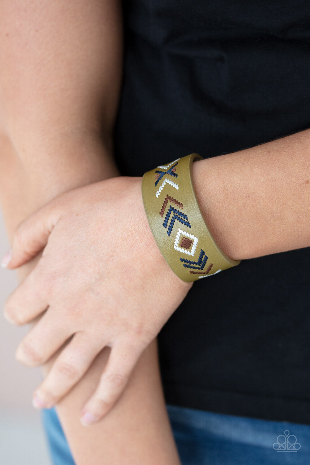 Paparazzi-Jewelry, Glamp Champ - Pink, Blue, Multi Urban-Bracelets.