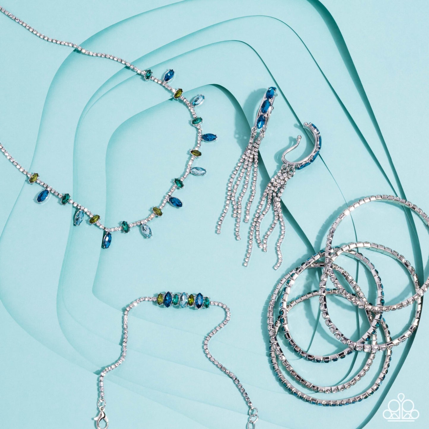 Paparazzi -Accessories Jewelry-Set Of 4Pces, July Fashion-Fix 2024.