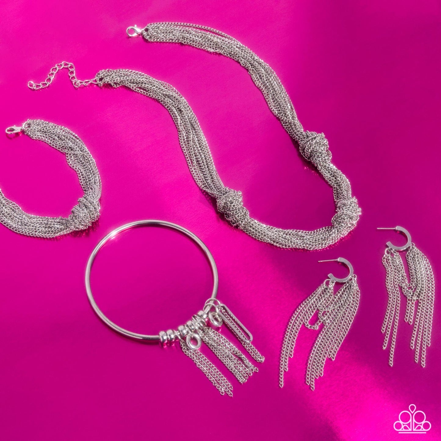 Paparazzi -Accessories Jewelry-Set Of 4Pces, August Fashion-Fix 2024.