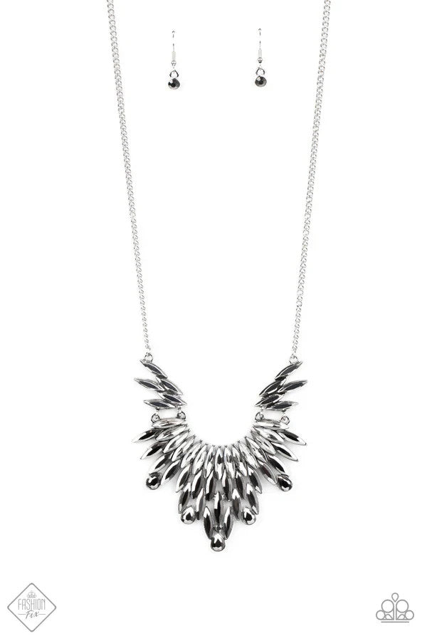 Fashion Fix Jewelry Magnificent Musings Paparazzi Necklace set Of 4 Pces.