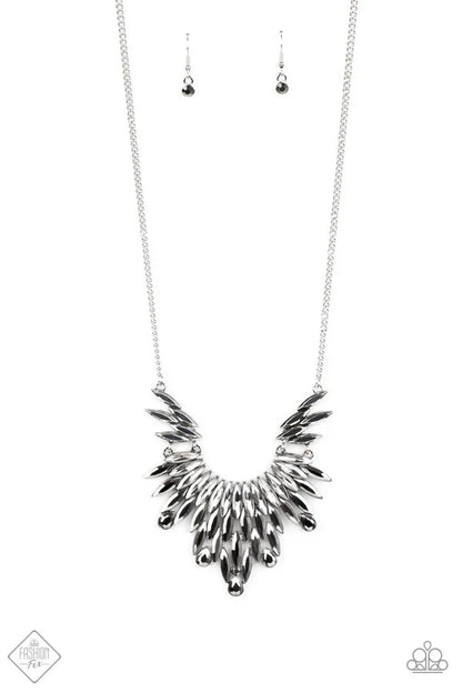 Fashion Fix Jewelry Magnificent Musings Paparazzi Necklace set Of 4 Pces.