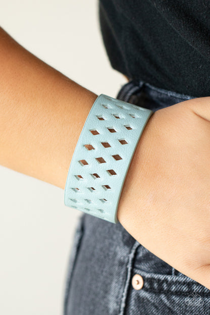 Paparazzi-Jewelry, Glamp Champ - Pink, Blue, Multi Urban-Bracelets.