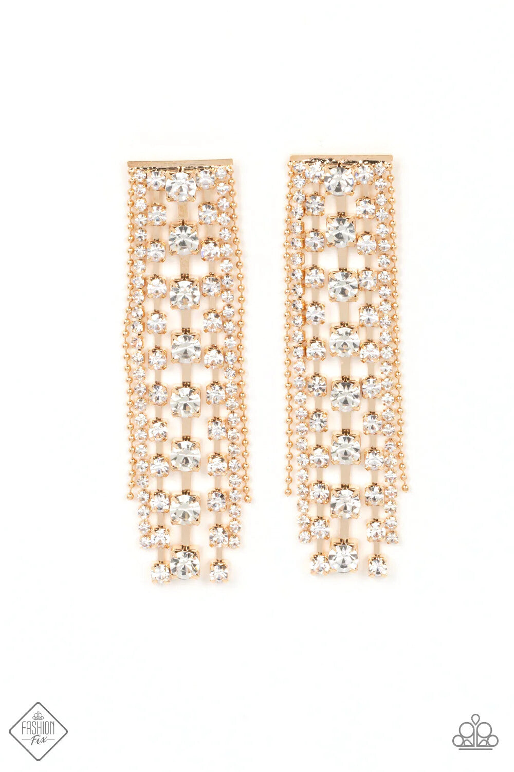 Paparazzi -Jewelry, Magnificent Musings Gold Fashion-Fix-Set.
