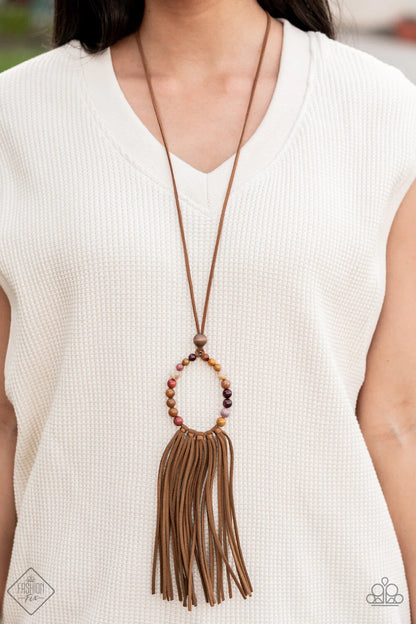 Paparazzi -Jewelry, Namaste Mama Brown  Fashion-Fix-Set.