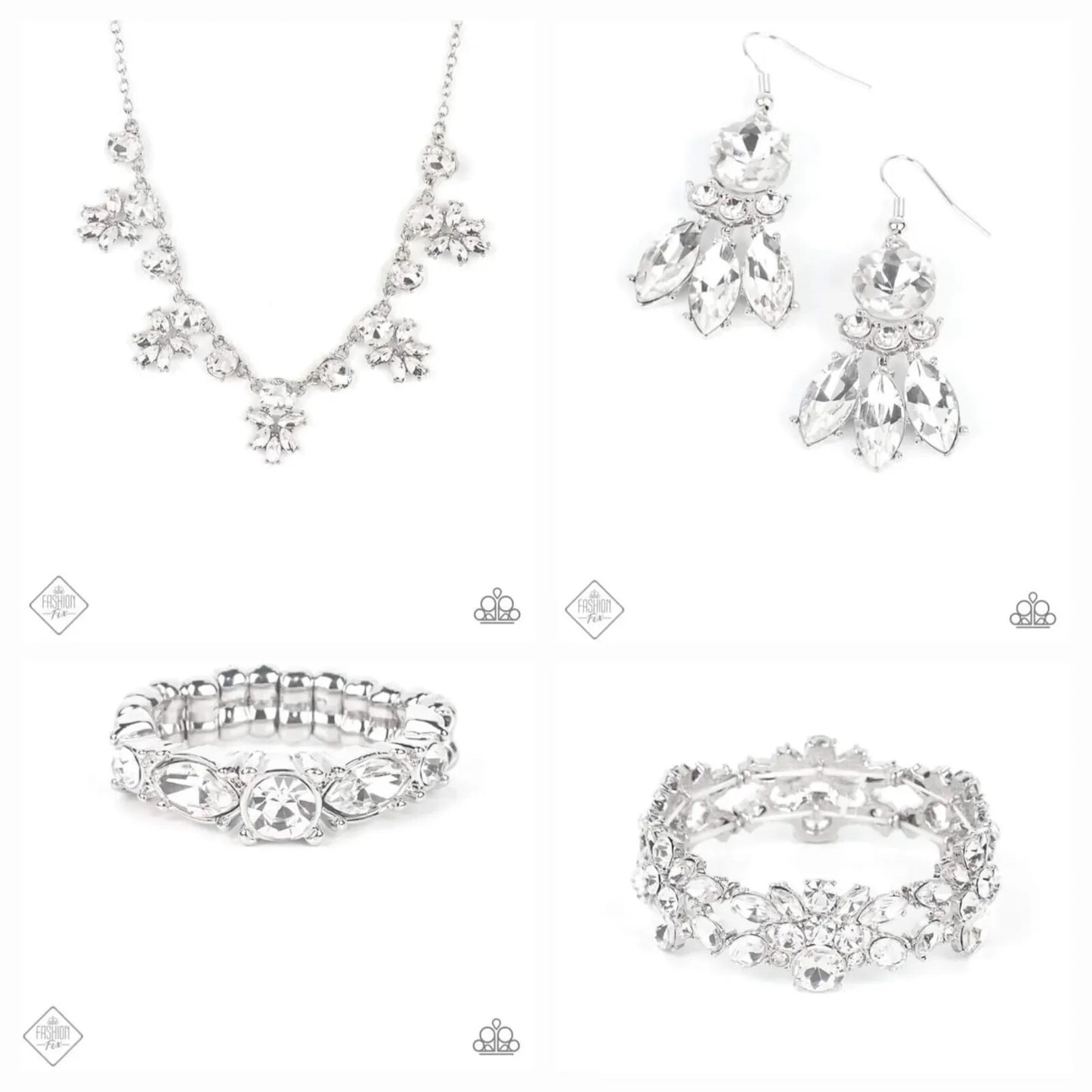 Paparazzi -Jewelry, Fiercely 5th Avenue - Complete Trend Blend Fashion-Fix-Set.