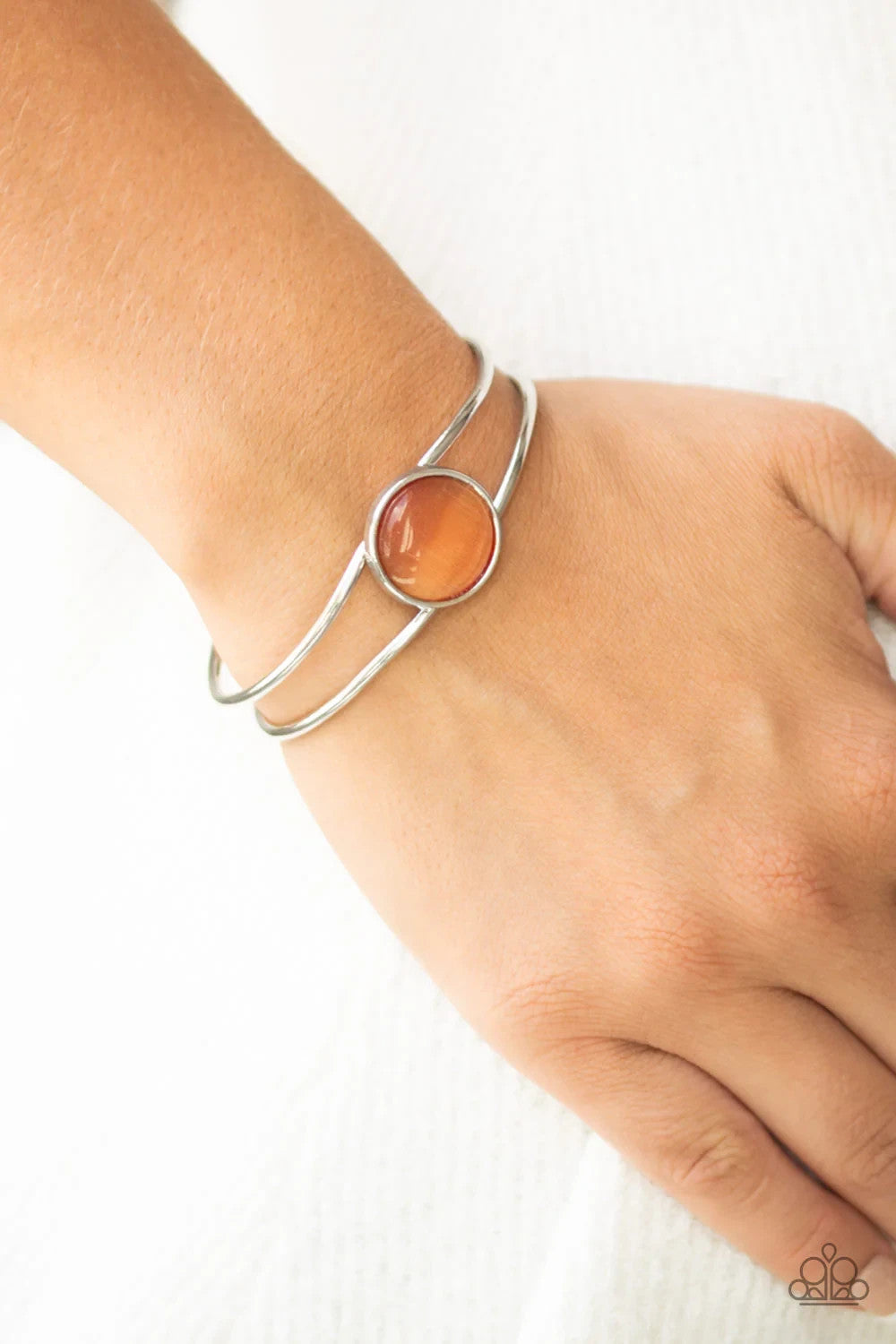 Nice Glow You, Orange-Necklace-Set.