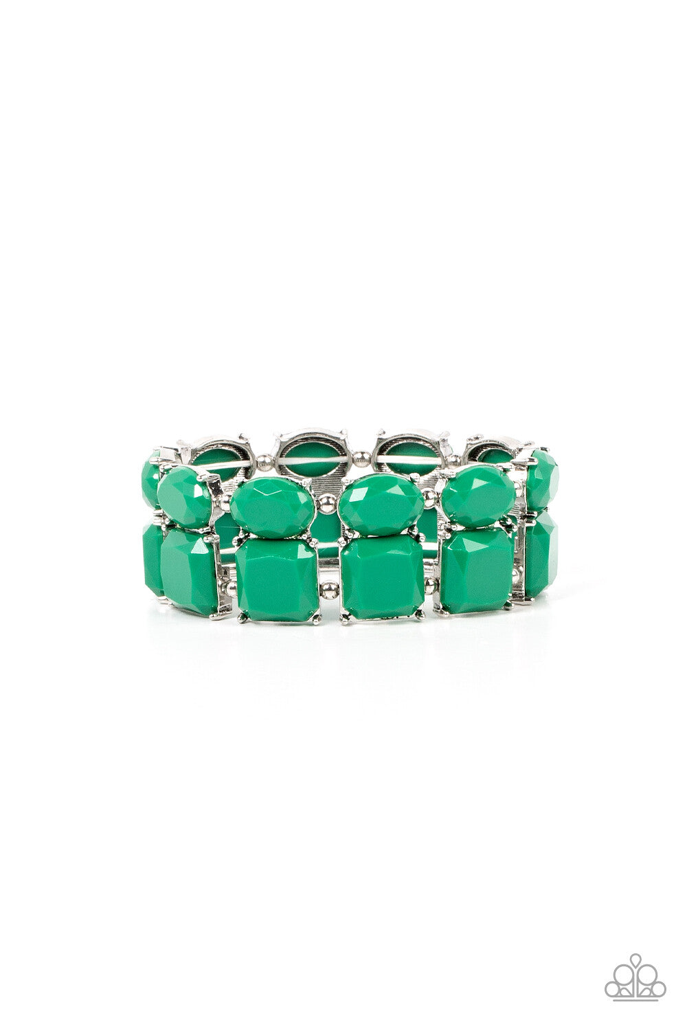 Paparazzi Jewelry  Don't Forget Your Toga Green, Navy Bracelets